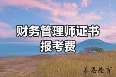 财务管理师证书报考费 财务管理师证难考吗