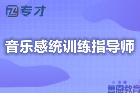 做音乐感统训练指导师要考什么证 哪个证有含金量